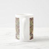 Tasse En Porcelaine William Morris Strawberry Thief Motif textile (Dos)