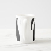 Tasse En Porcelaine Zèbre (Dos)