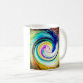 Tasse en spirale de couleur (Devant droit)