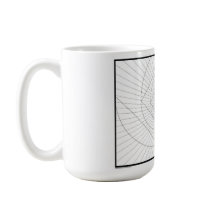 Tasse en spirale en hausse de Deosil Fibonacci