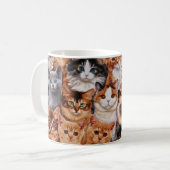 Tasse en tissu de chat Kitty (Devant gauche)