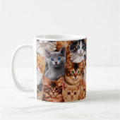 Tasse en tissu de chat Kitty (Gauche)