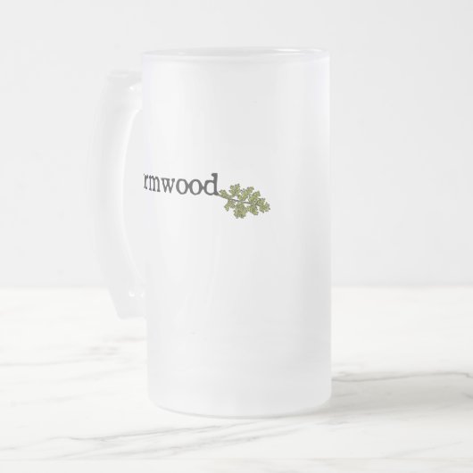 Tasse en verre d'absinthe (Devant gauche)