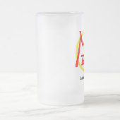 Tasse en verre de barre de Mars (Centre)