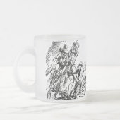 Tasse en verre « de Bicycle RACE " (Gauche)