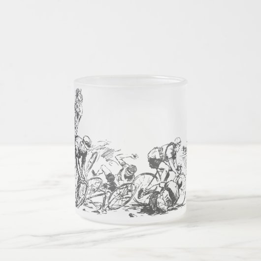 Tasse en verre « de Bicycle RACE " (Centre)