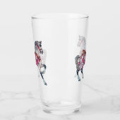 Tasse en verre de carrousel de cheval (Gauche)