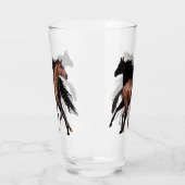 Tasse en verre de cheval (Gauche)