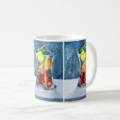 Tasse en verre de fruit (Devant droit)