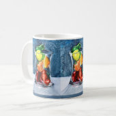 Tasse en verre de fruit (Devant gauche)