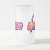 Tasse en verre de logo de Banzai (Centre)