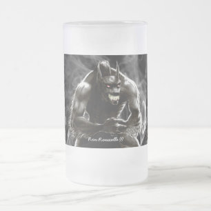 Tasse en verre de loup-garou