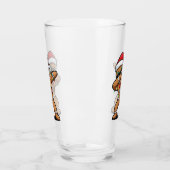 Tasse en verre de Noël (Gauche)