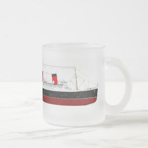 Tasse en verre de RMS Queen Mary