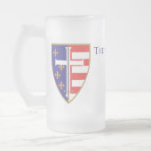 Tasse en verre dépoli (Gauche)
