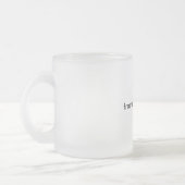 tasse en verre givré (Gauche)