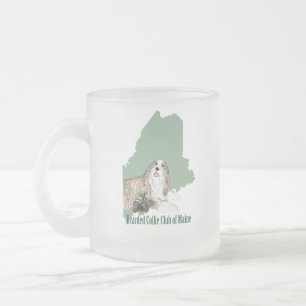 Tasse en verre givré de BCCME