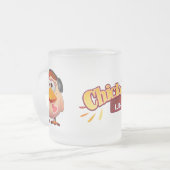 Tasse en verre givré de Bitsy (Devant gauche)