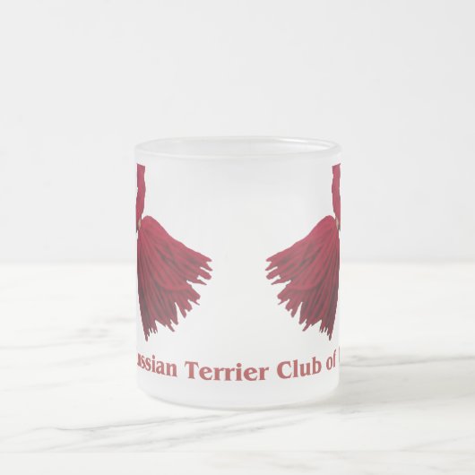 Tasse en verre givré de BRTCWest (Centre)