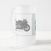 Tasse en verre givré de Fourche-Rocket (Devant gauche)