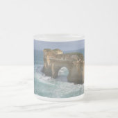 Tasse en verre givré de gorge d'Ard de loch (Centre)