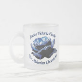 Tasse en verre givré de rose d'Aldurian (Gauche)