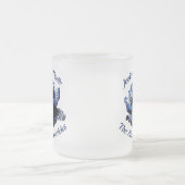 Tasse en verre givré de rose d'Aldurian (Centre)