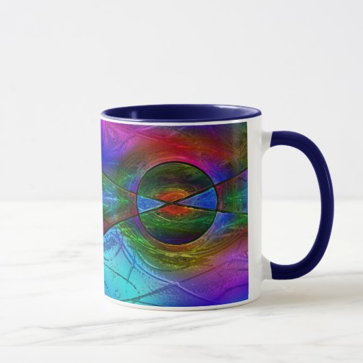 Tasse en verre souillé (Droite)