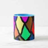 tasse en verre souillé de sharis (Centre)