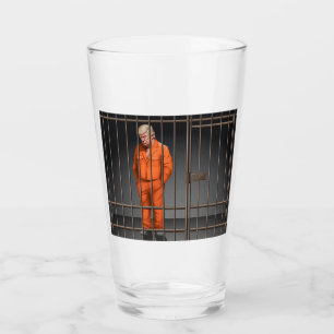 Tasse en verre Trump en prison
