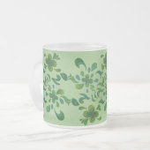 Tasse en verre - vert 01 (Devant gauche)