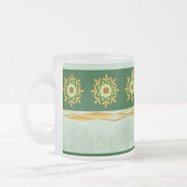 Tasse en verre - vert 05 (Gauche)