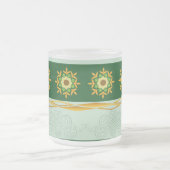 Tasse en verre - vert 05 (Centre)