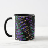 Tasse en zig-zag super noire (Gauche)