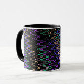 Tasse en zig-zag super noire (Devant gauche)