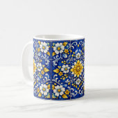 Tasse Énergie Carreau Sunburst (Devant gauche)