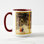 Tasse Enfants dans la rue de Noël (Gauche)