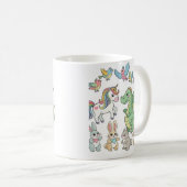Tasse Enfants Licorne & Dragon (Devant droit)