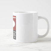 Tasse enorme avec le logo de rais (Droite)