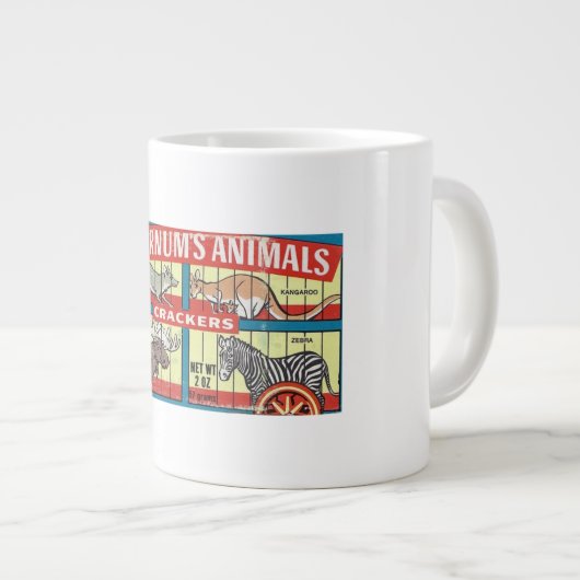 Tasse enorme chic minable des biscuits animaux de (Devant droit)