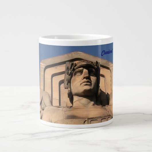 Tasse enorme de gardien de pont (Cleveland) (Devant)