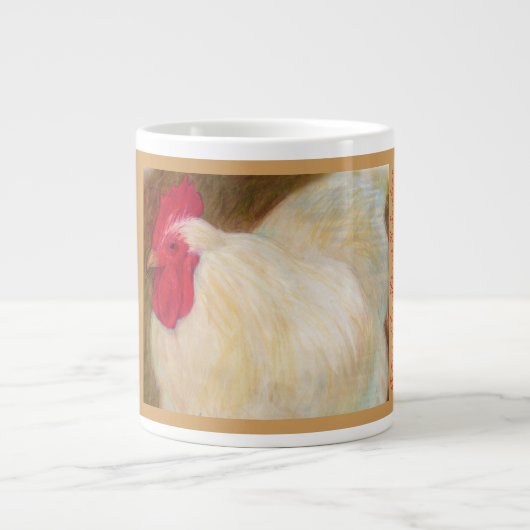 Tasse enorme de poulet (Devant)