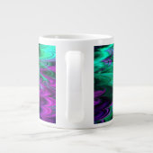 Tasse enorme du marbre 4-2 de fractale (Dos)