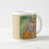 tasse enorme du tigre 20oz (Devant droit)