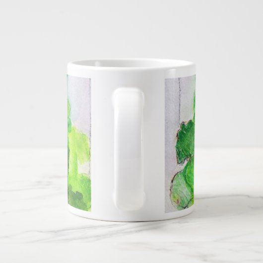 Tasse enorme - géraniums en août (Dos)