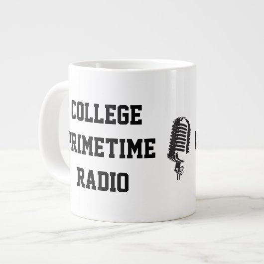 Tasse enorme par radio Primetime d'université (Devant gauche)