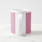 Tasse enorme rose (Dos)