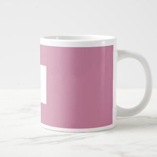 Tasse enorme rose (Droite)