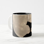 Tasse enrouée de chien de traîneau sibérien de (Devant gauche)