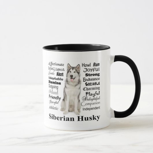 Tasse enrouée de traits (Droite)